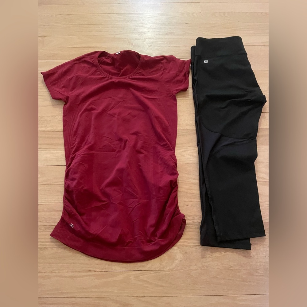 Workout outfit, Athleta and Fabletics